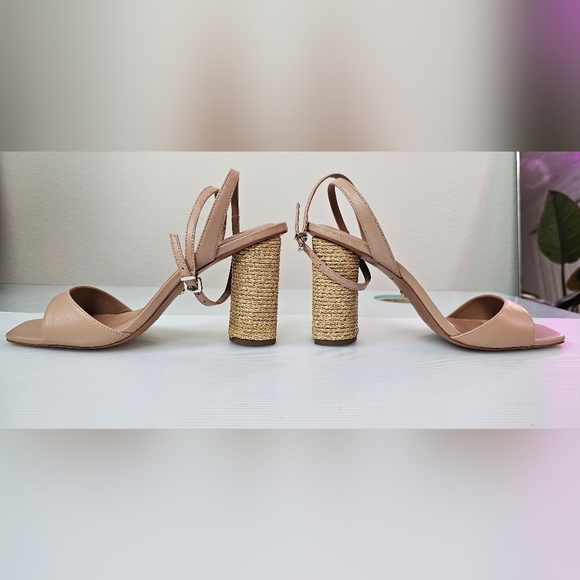 RAYE THE LABEL Sandra Heel Size 9 Color Nude - Picture 12 of 16